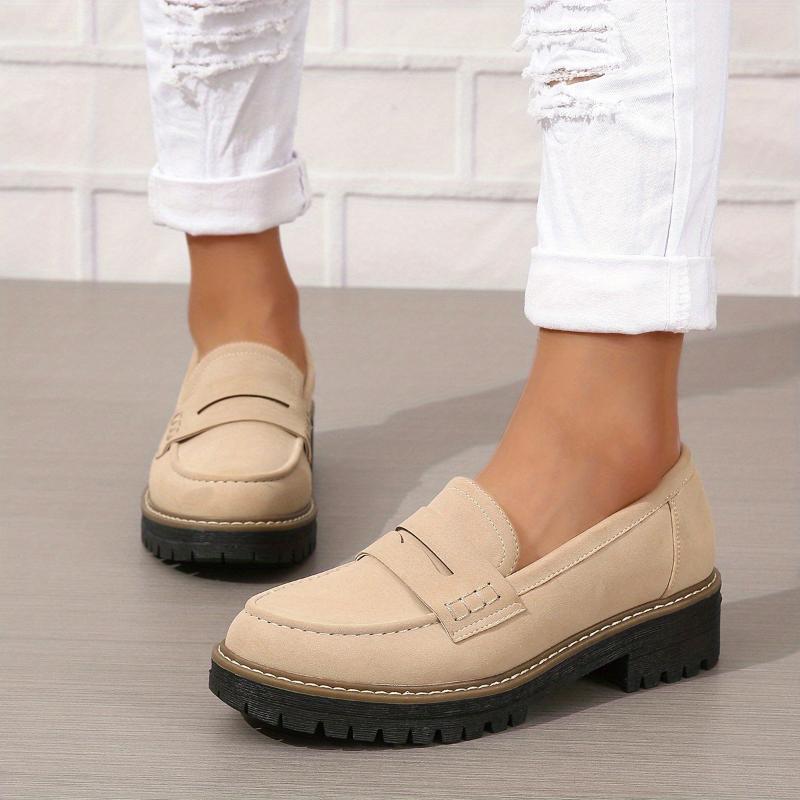 Bethan – Mocassins pour femmes – chic avec semelle épaisse