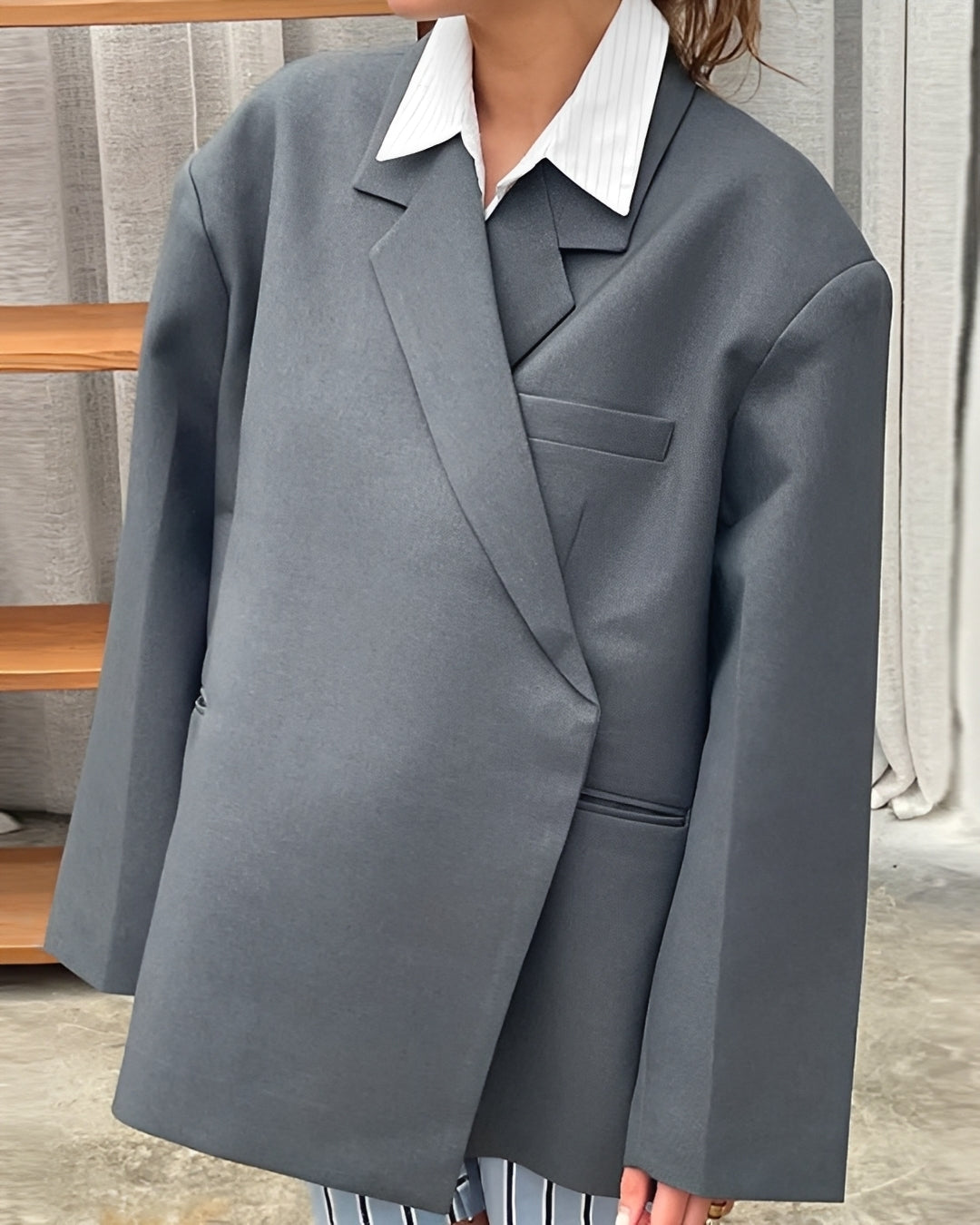 Carolyn - Blazer Décontracté et Ample