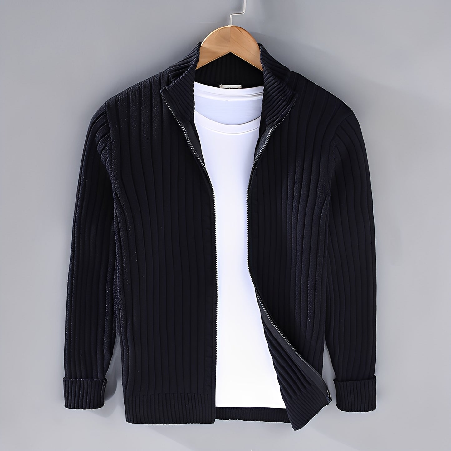 Jacquy - Modern knitted jacket for men