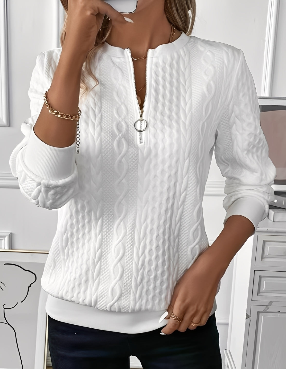 Davida - Pull chic et confortable pour femmes