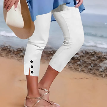 Catrin - Pantalon Court Sophistiqué