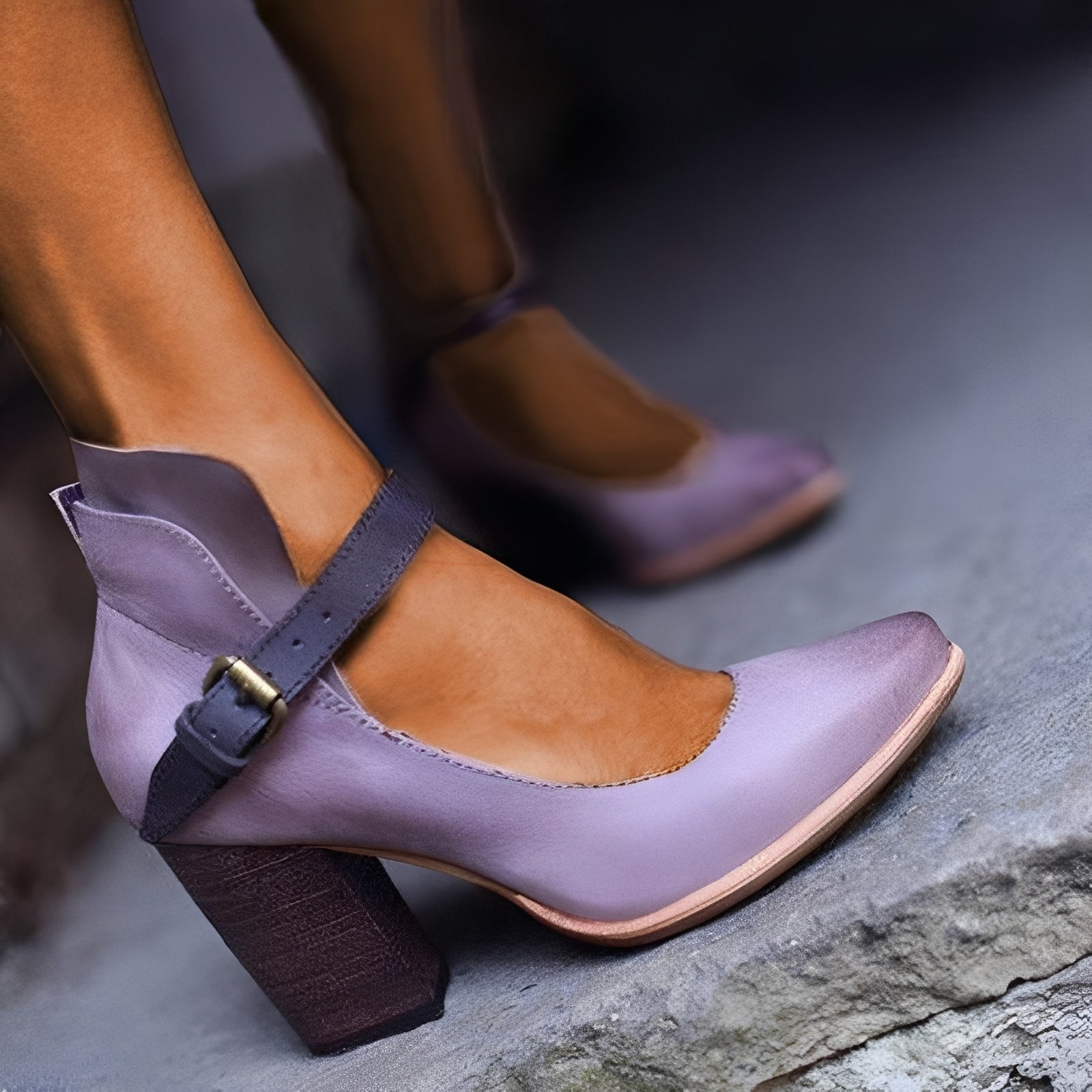 Irene - Sandales élégantes à talon épais pour femmes