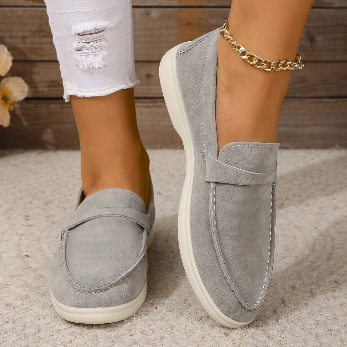 Rory - Mocassins plats pour un look décontracté