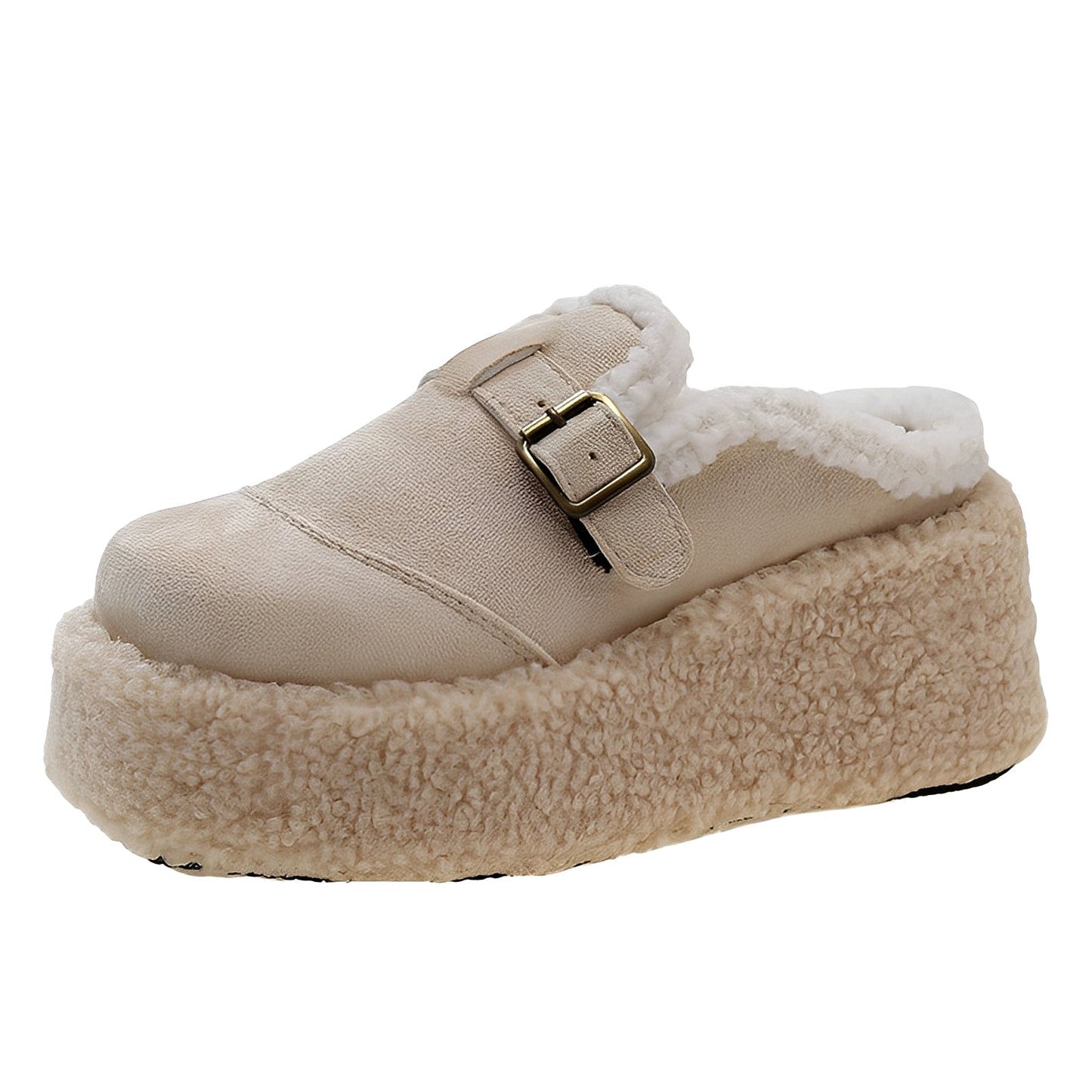 Gabriella - Chaussures à plateforme confortables avec intérieur en laine pour femmes