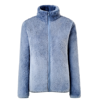 Alexis - Gilet chic en polaire avec fermeture éclair pour femmes