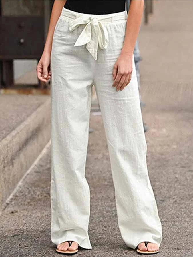 Rosanne - Relaxed Linen Trousers