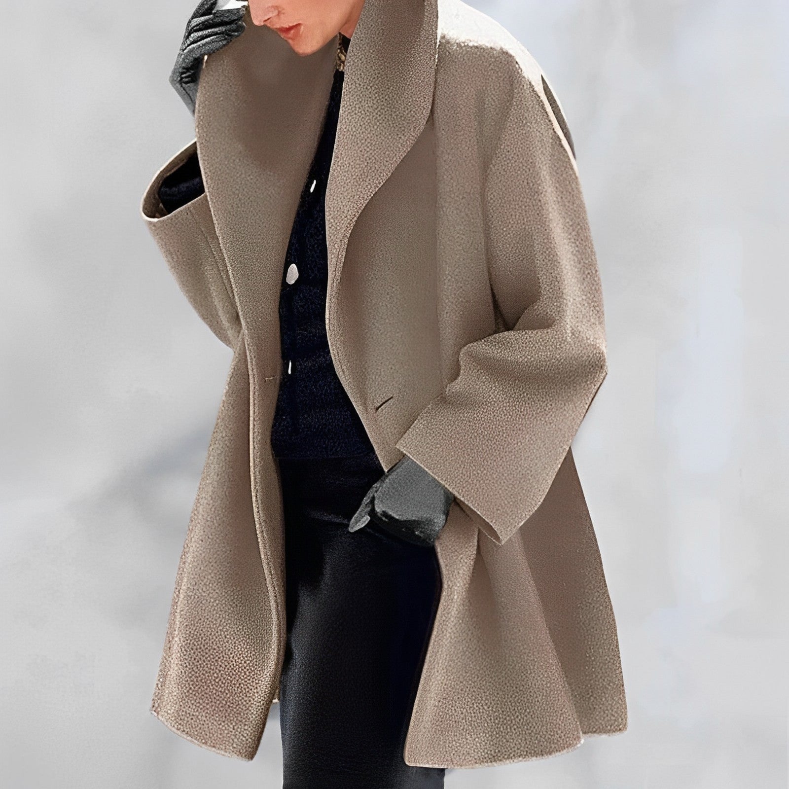 Urbain - Manteau élégant en laine pour l'hiver