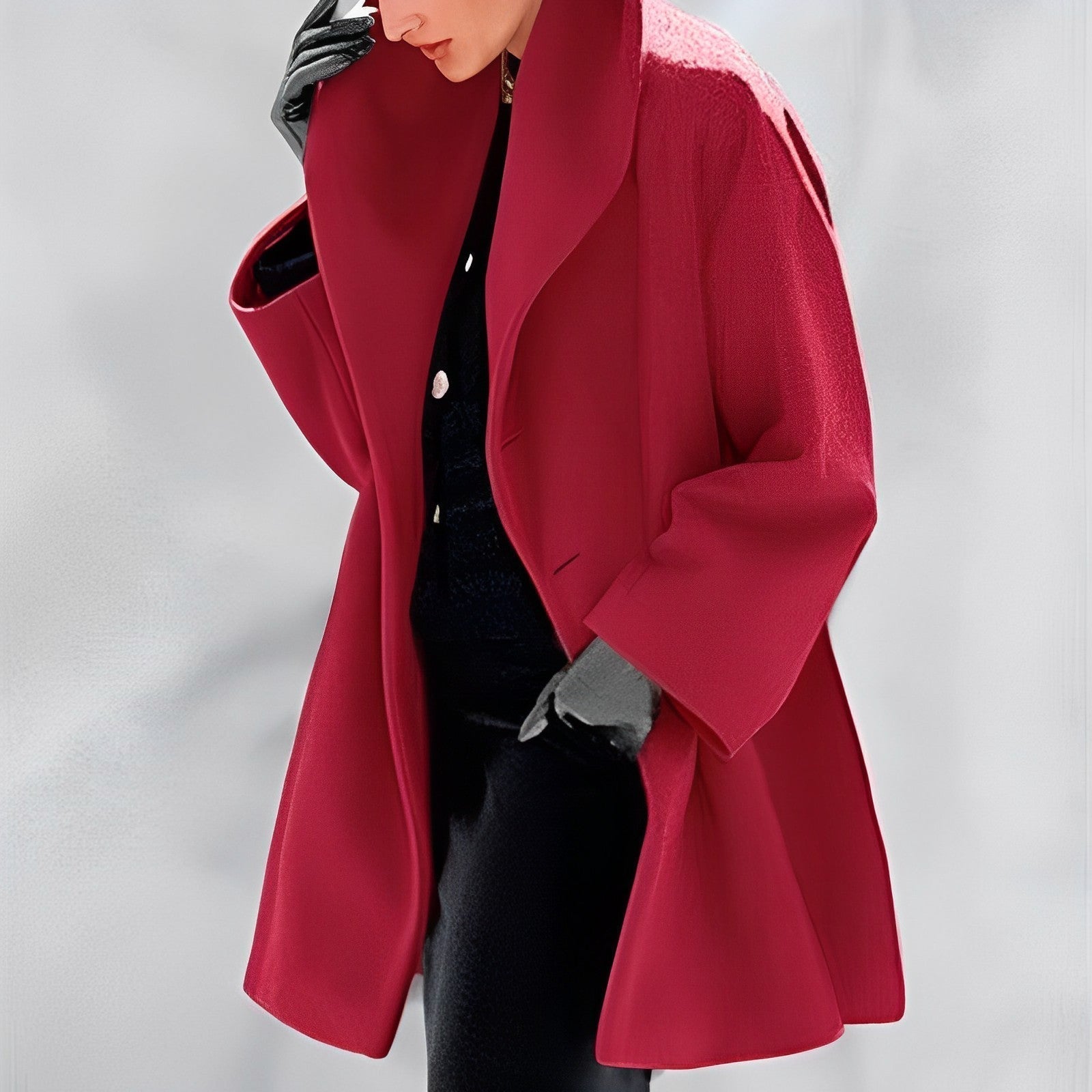 Urbain - Manteau élégant en laine pour l'hiver