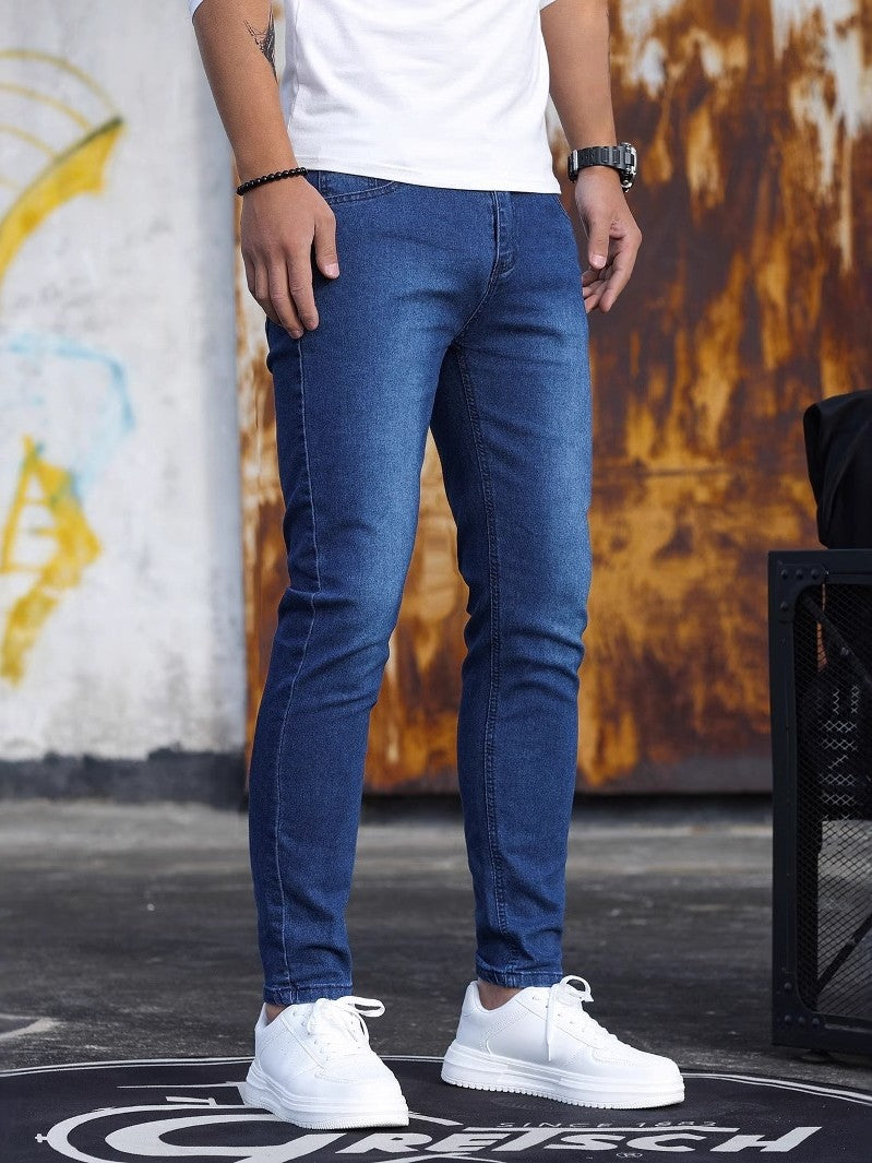 Linford - Jean slim stretch classique pour homme