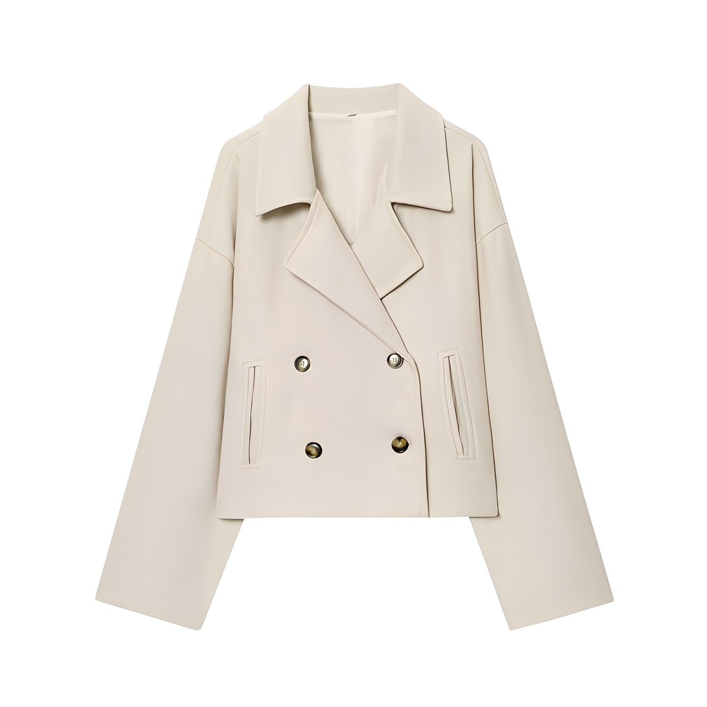 Éléna - Eleganter kurzer Mantel für Damen