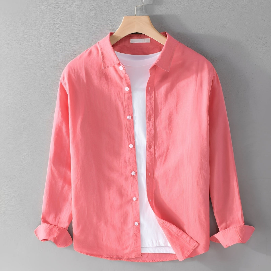 Rupert - Chemise Confort à Manches Longues