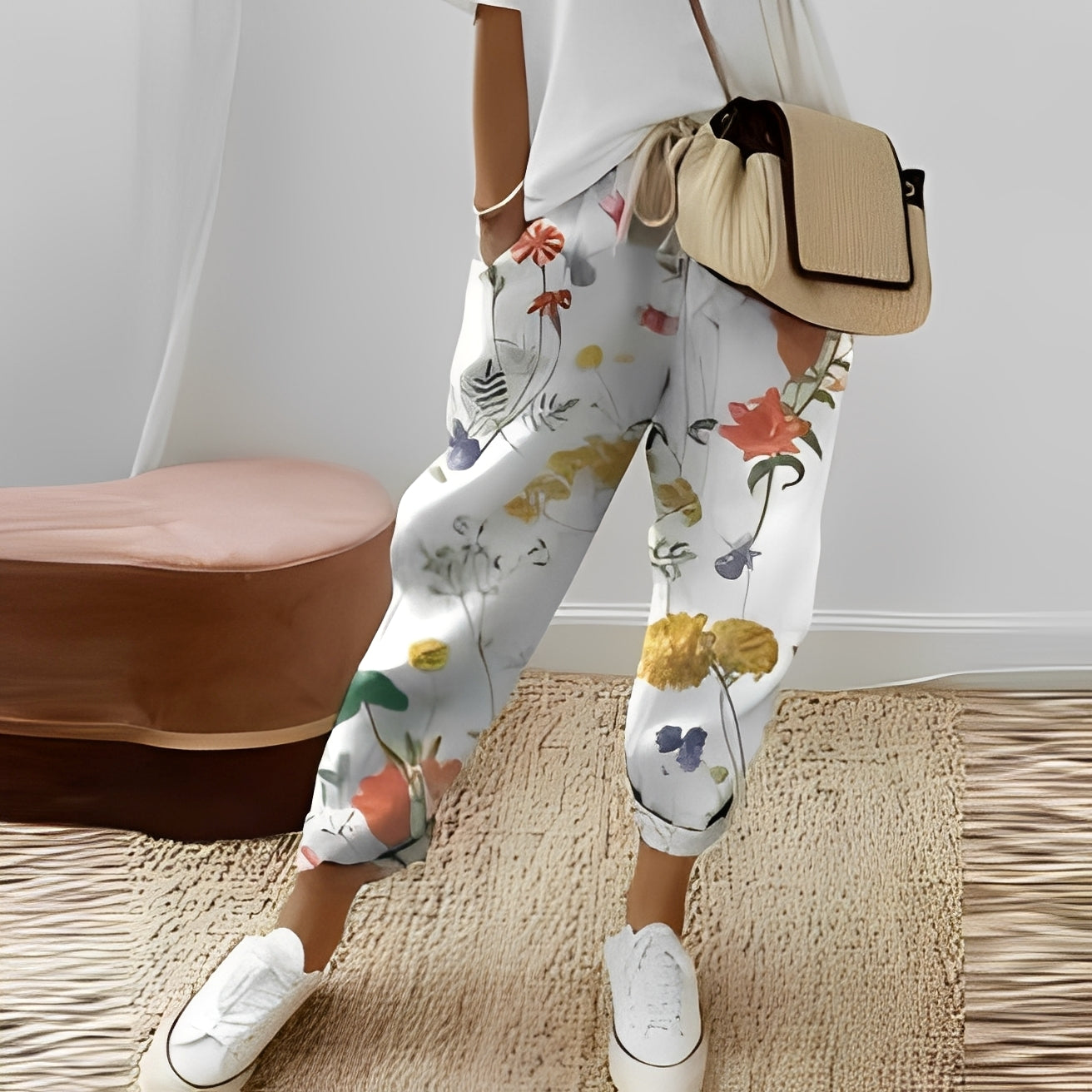 Brigitte - Pantalon avec cordon de serrage pour femmes