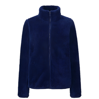 Alexis - Gilet chic en polaire avec fermeture éclair pour femmes