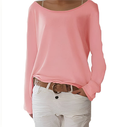 Béatrice - Pull-over en maille fine pour femme