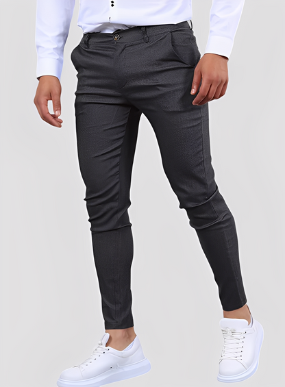Reynard - Pantalon formel et confortable pour hommes, coupe ajustée