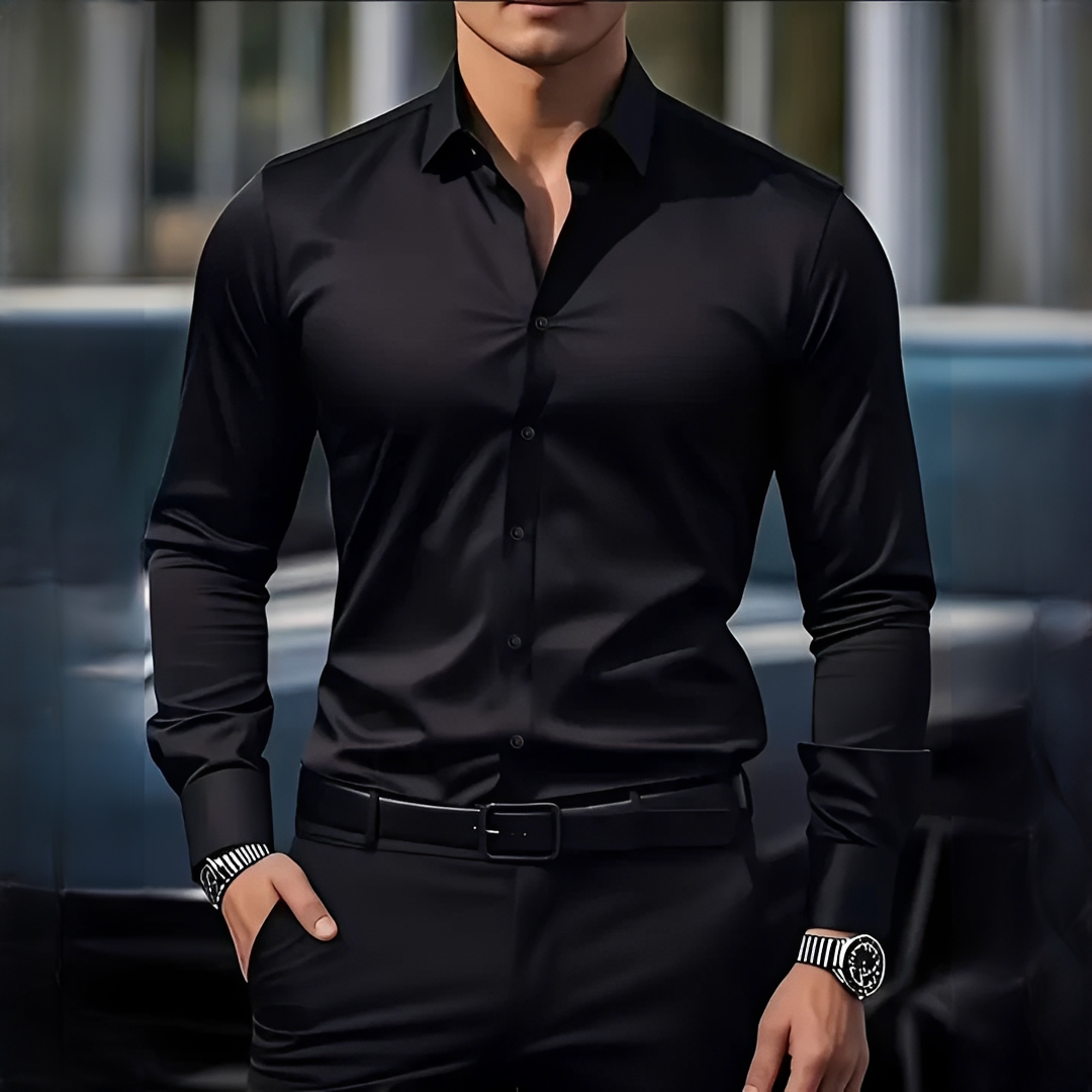 Kervan - Chemise à manches longues respirante pour homme