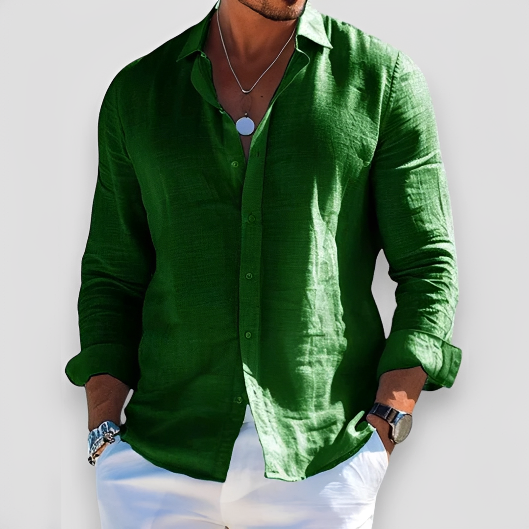 Keanu - Chemise d'été classique pour homme