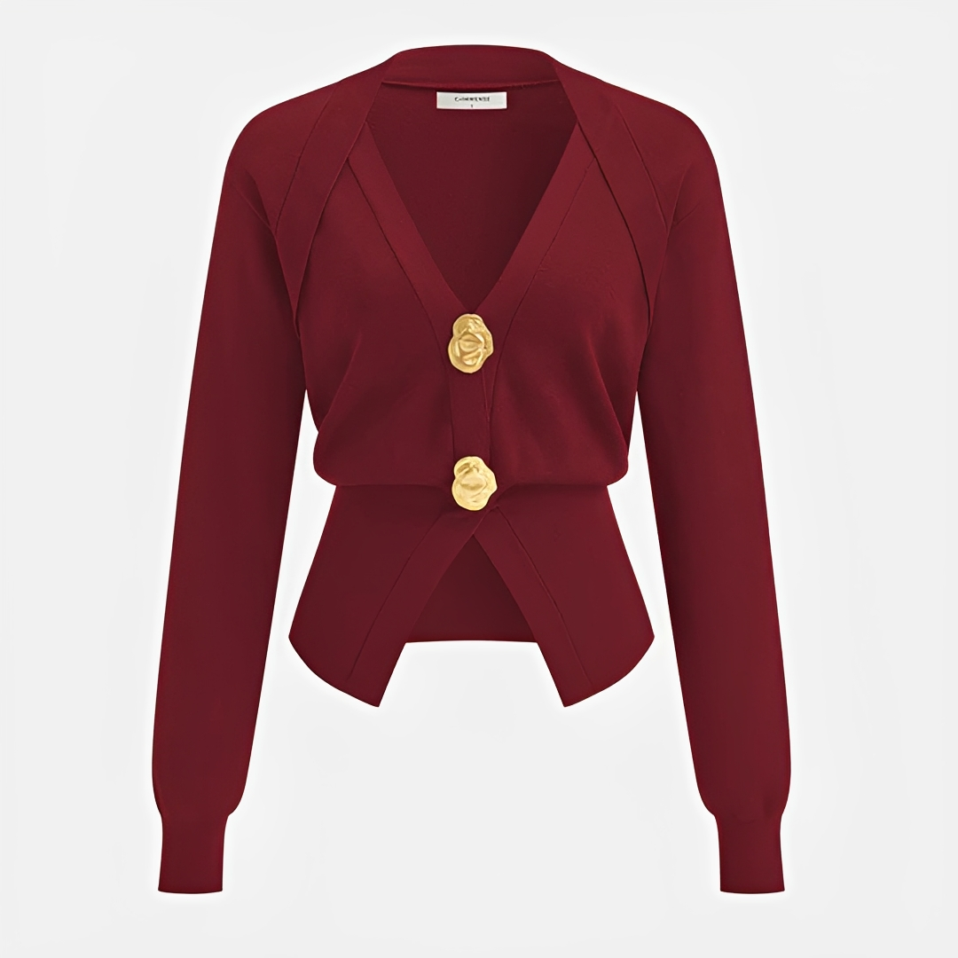 Kisha - Gilet Chic au Col en V