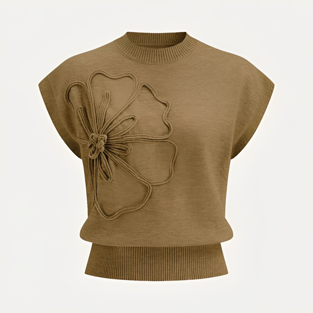 Jocelyn - Haut décontracté avec motif floral