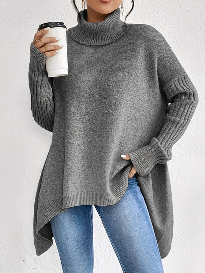 Jessica - Turtleneck sweater in cashmere for women