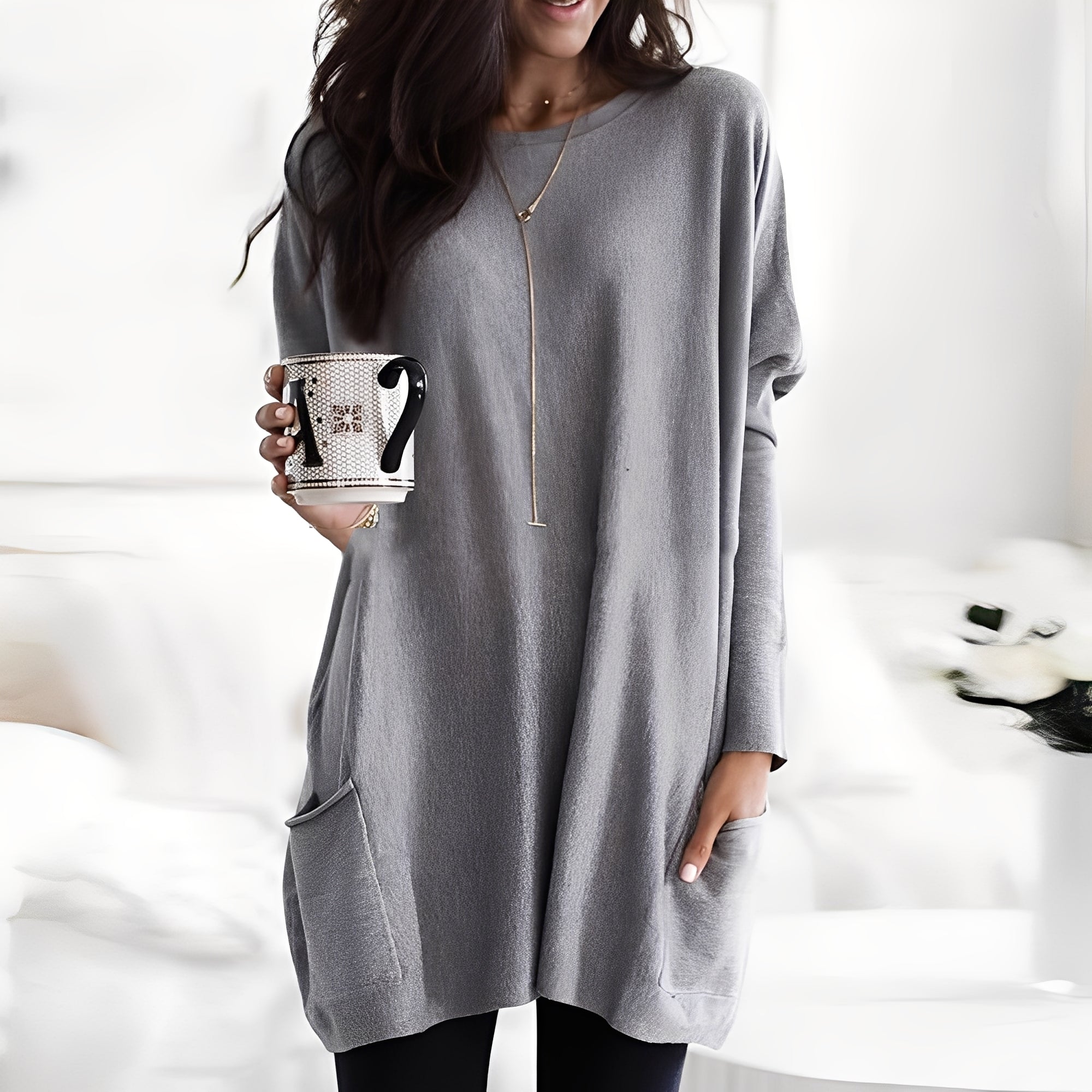 Diane - Pull à manches longues tendance pour femmes