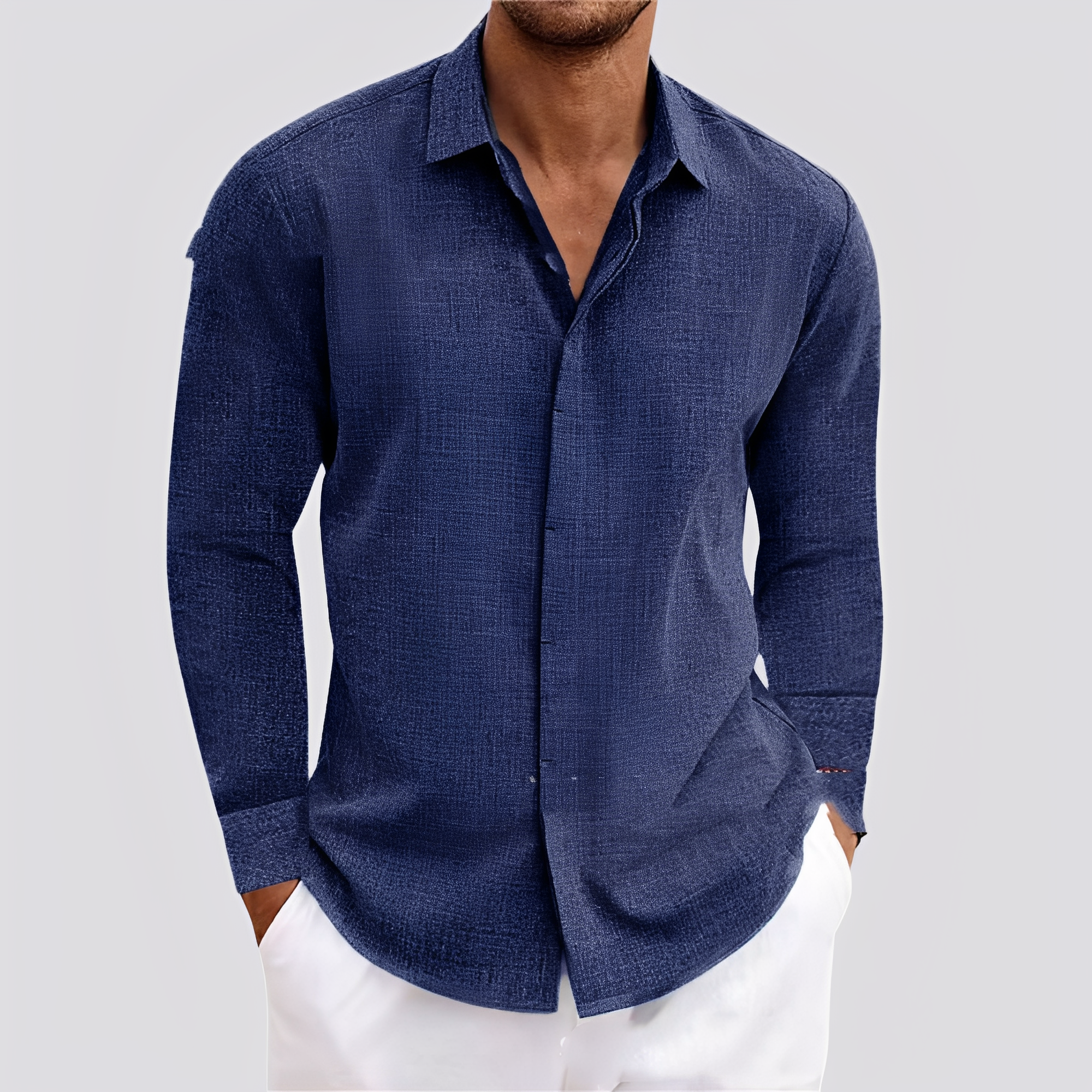 Felix - Chemise à manches longues élégante pour hommes