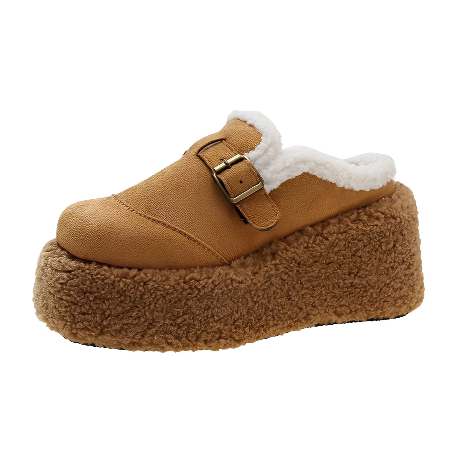 Gabriella - Chaussures à plateforme confortables avec intérieur en laine pour femmes