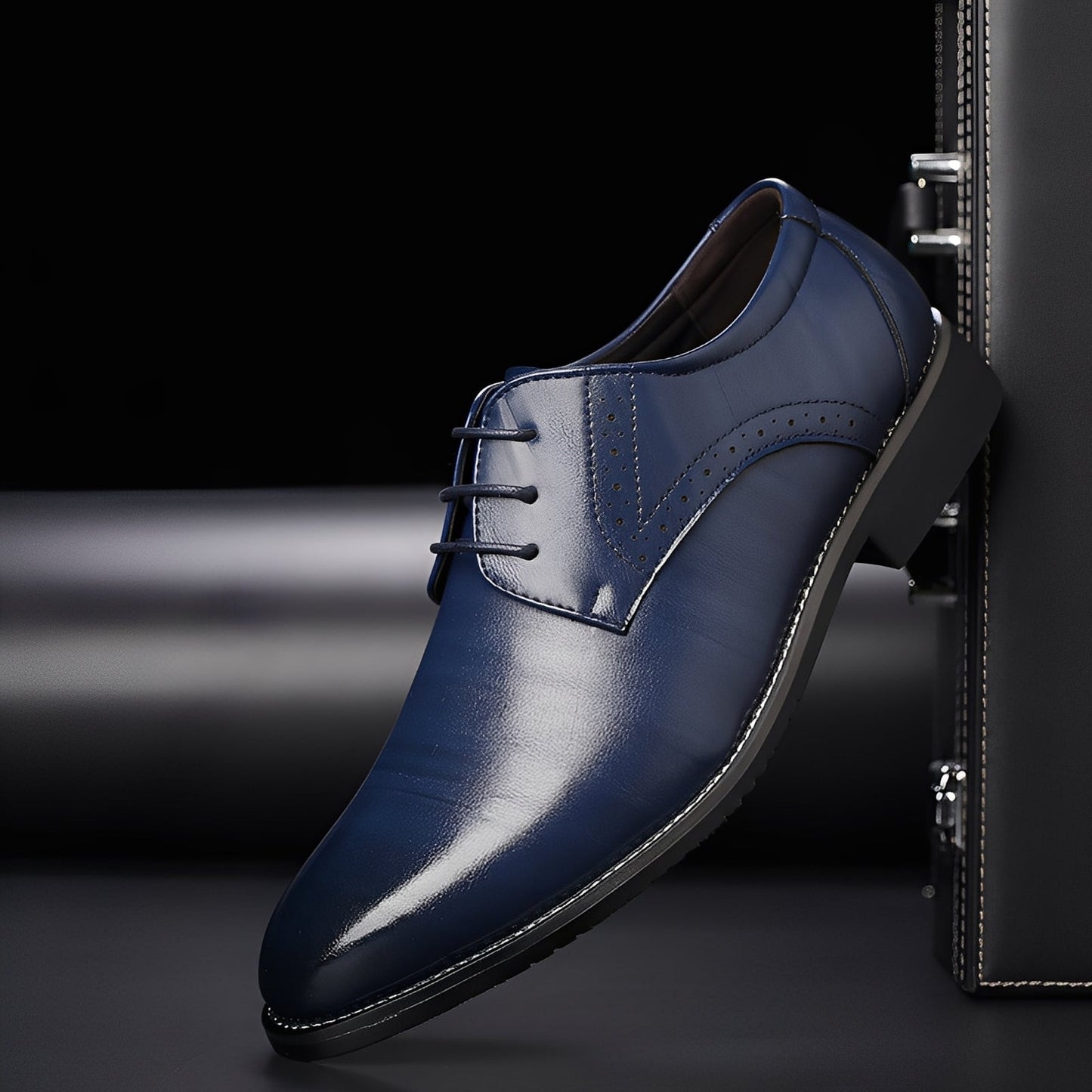 Kendrick - Chaussures en cuir classiques pour hommes