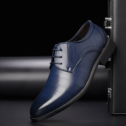Kendrick - Chaussures en cuir classiques pour hommes