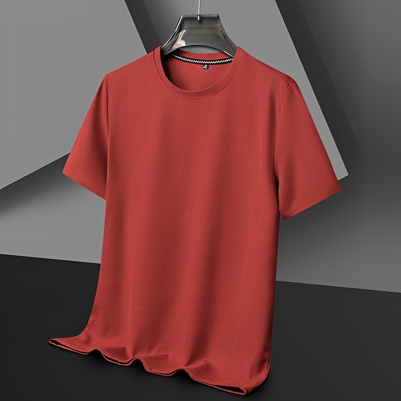 Jed - T-Shirt avec Texture Décontracté