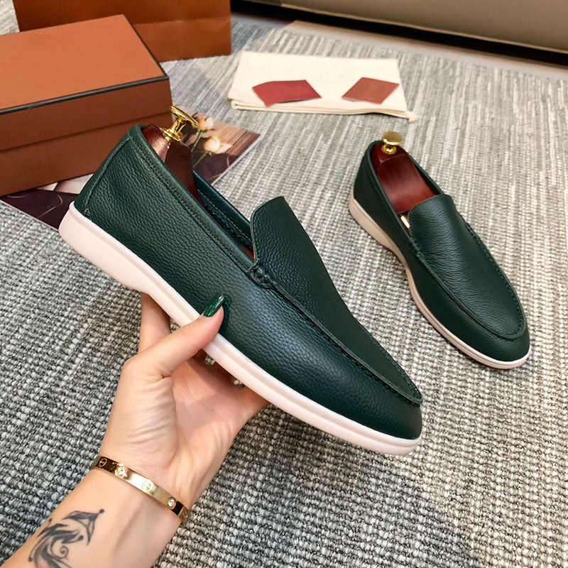 Dexter - Flat and comfortable leather shoes for men