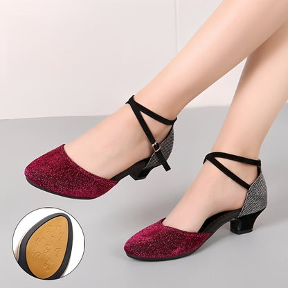 Carrie - Elegante Sandalen mit Glitzereffekt für Damen