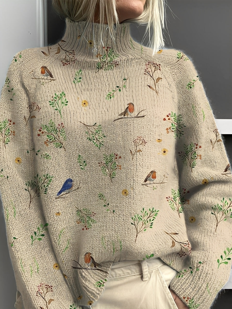 Amy - Damenpullover schick mit Rollkragen