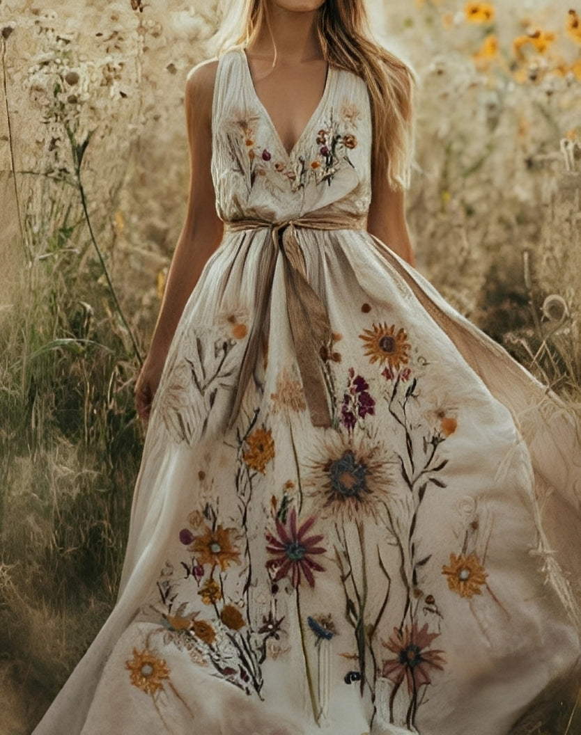 Jane - Elegantes Kleid mit Blumenmuster für Damen