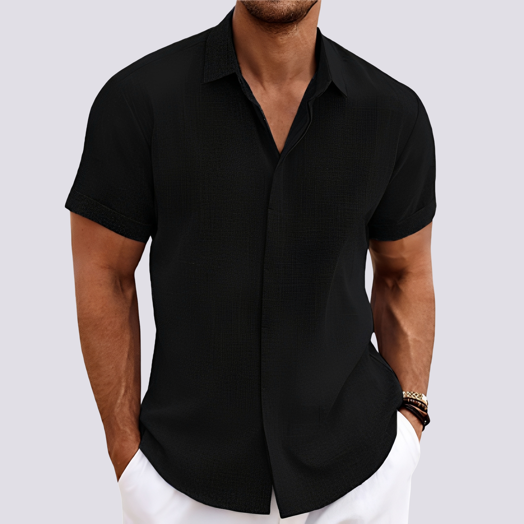 Jamie – Chemise homme – décontractée et confortable