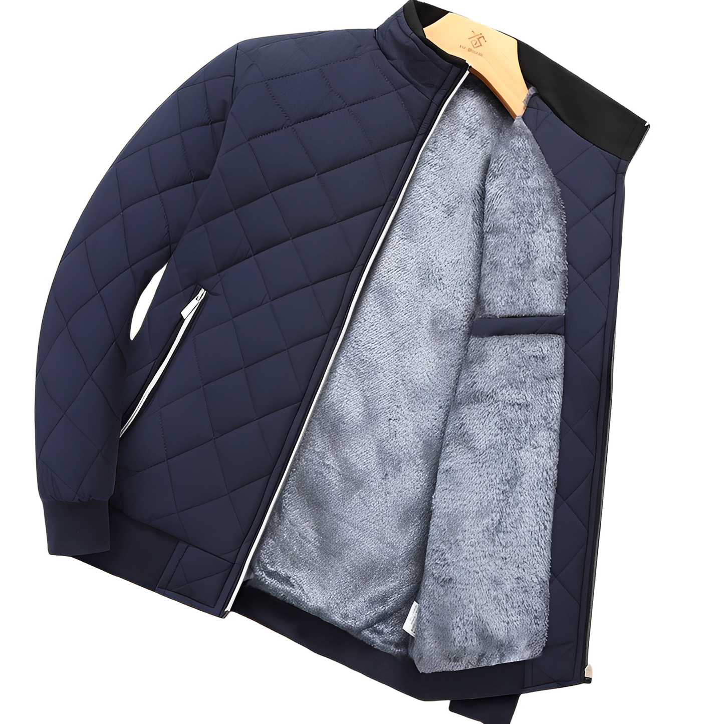 Willard - Veste chaude matelassée avec doublure polaire pour homme