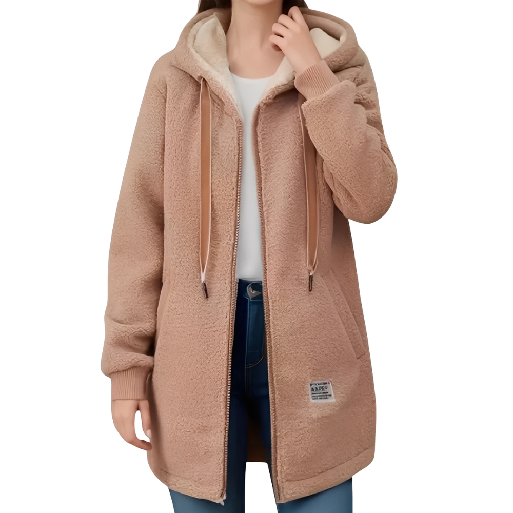 Griselda - Warm and fashionable jacket with fleece for women
