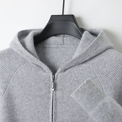 Benjamin - Elegant and casual hooded jacket for men