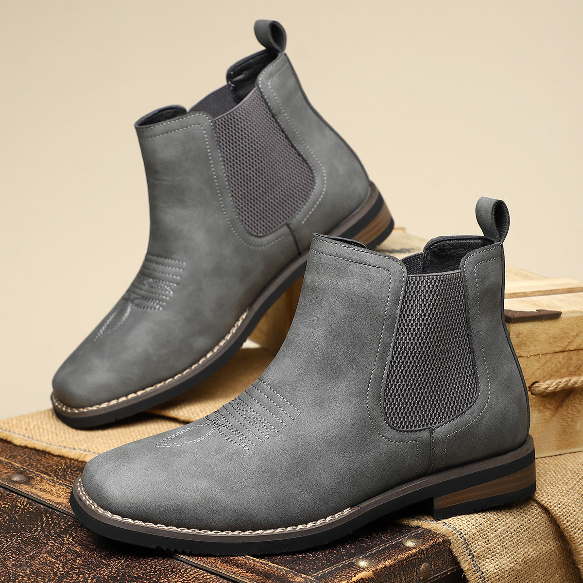 Carson - Bottes Chic Mi-Mollet