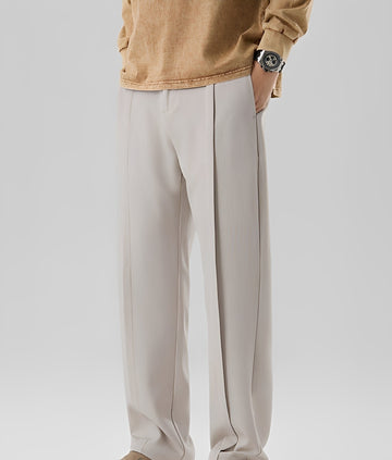 Lawrence - Pantalon Drapé Élégant