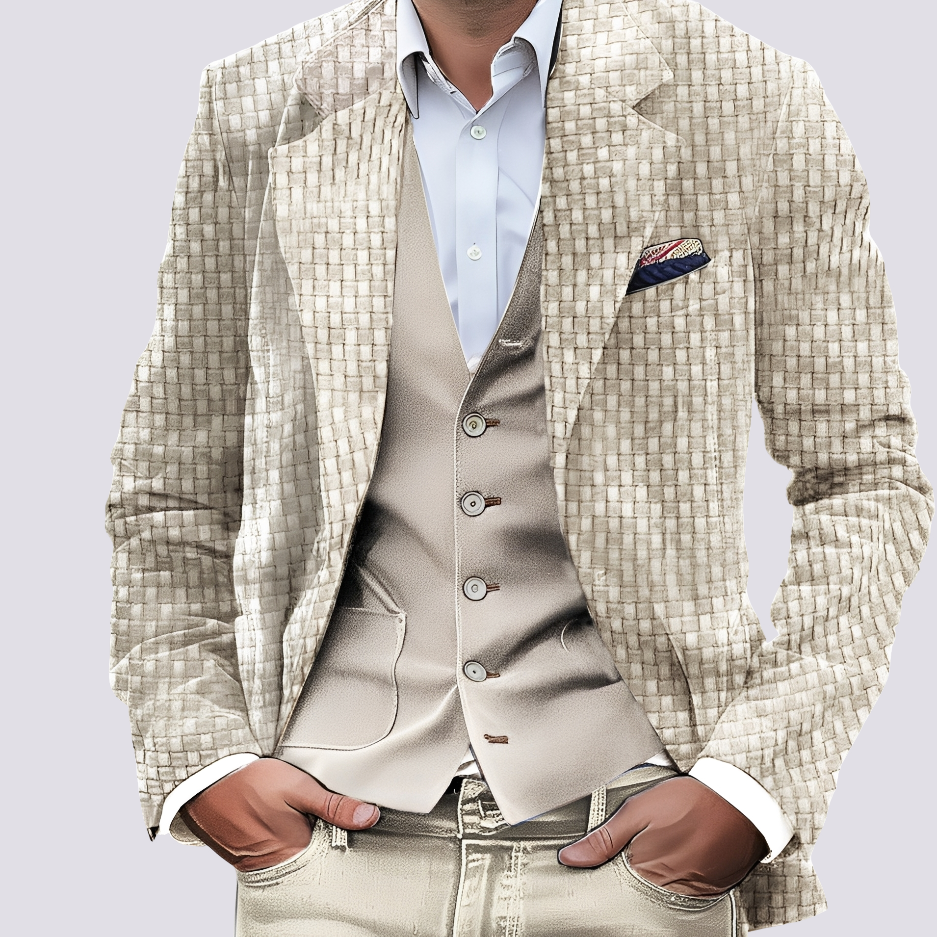 Tristan – Veste de costume pour hommes – idéale pour événements festifs