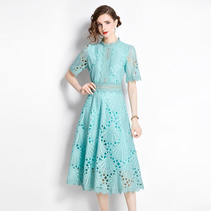 Sophia - Elegantes mittellanges Kleid für Damen