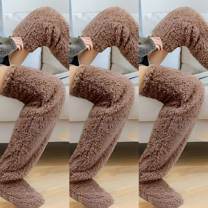 Camellia - Chaussettes longues et chaudes d'hiver pour femmes