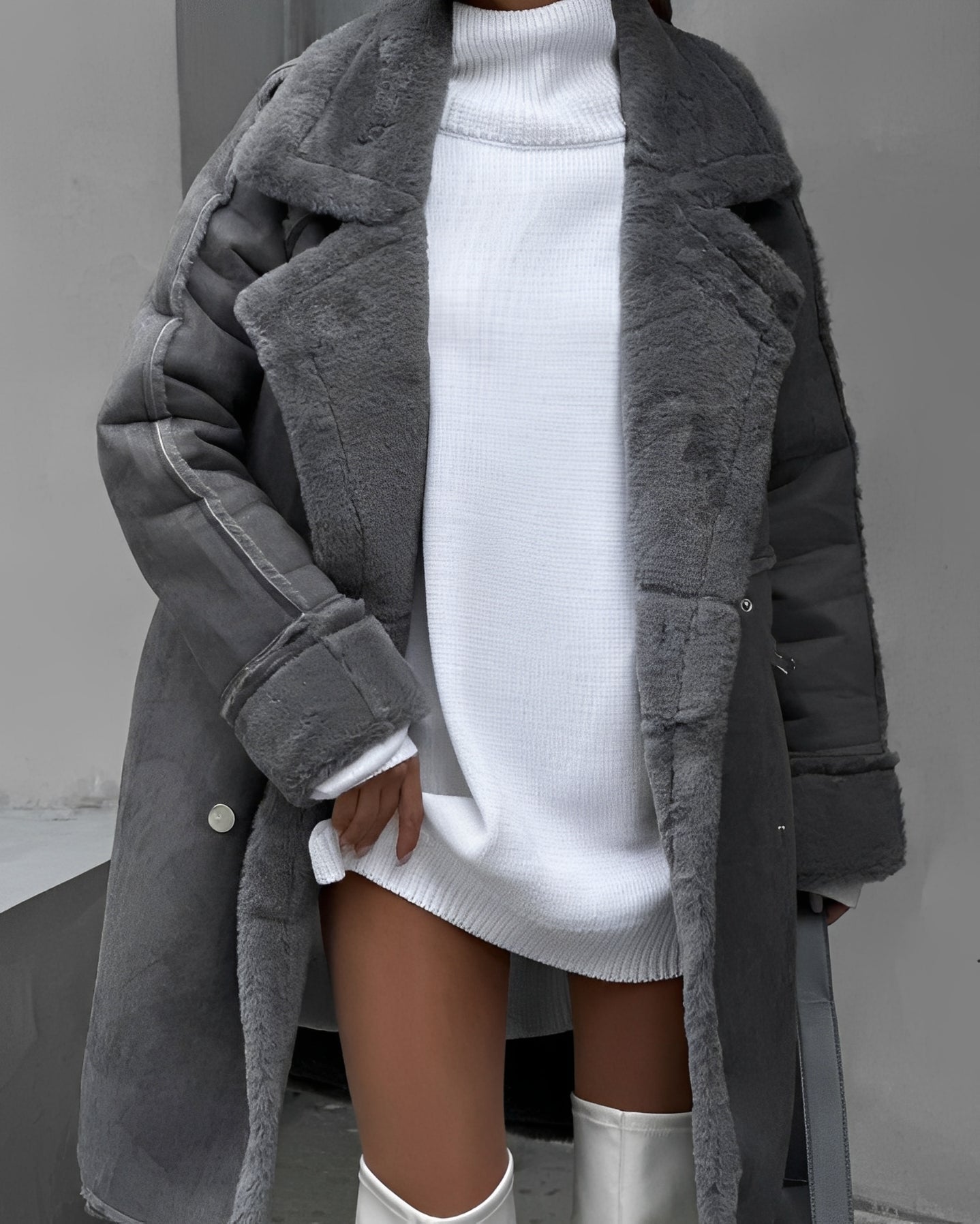 Alyssa - Manteau moderne, relax et chaud pour femmes