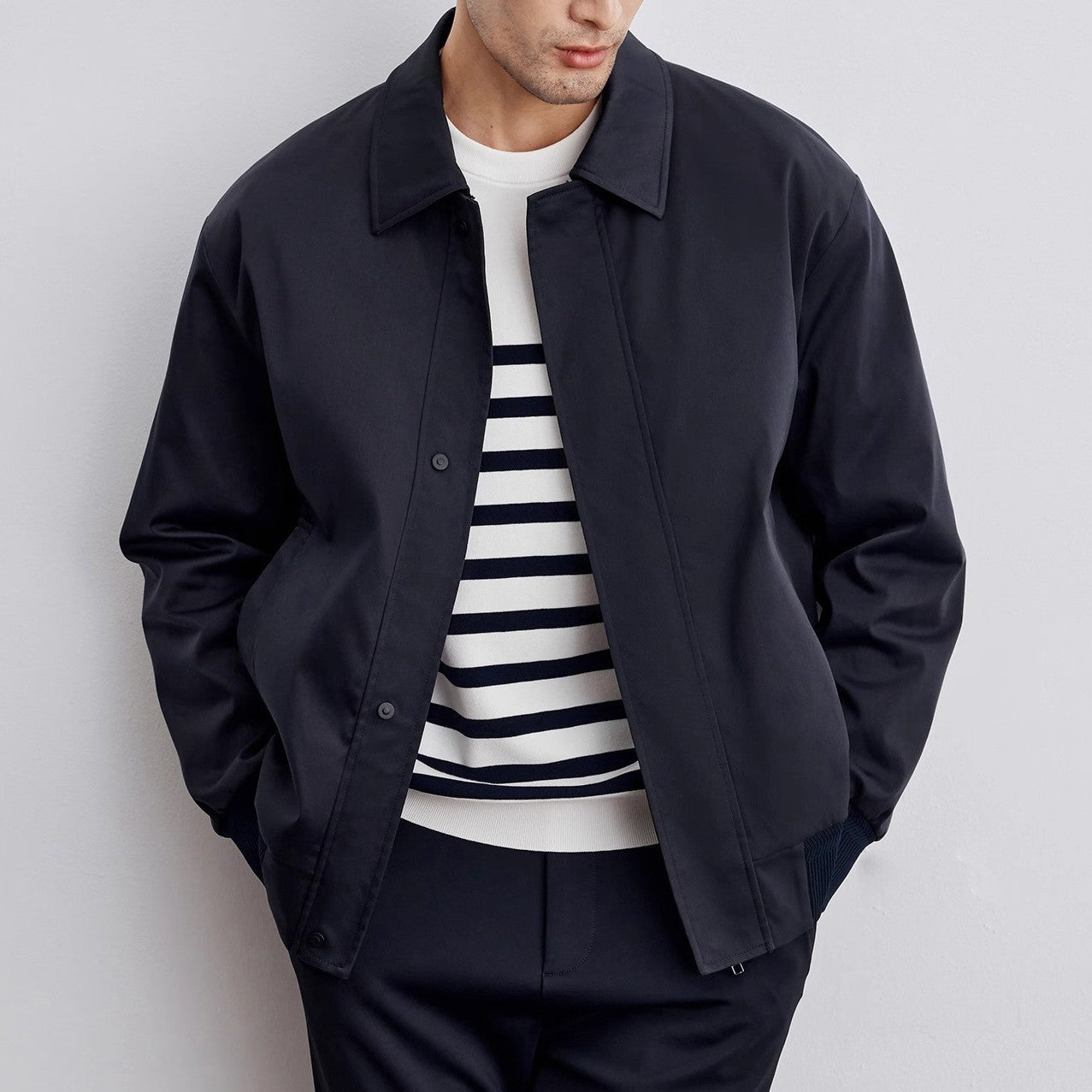 Harris - Moderne Herrenjacke mit Kragen