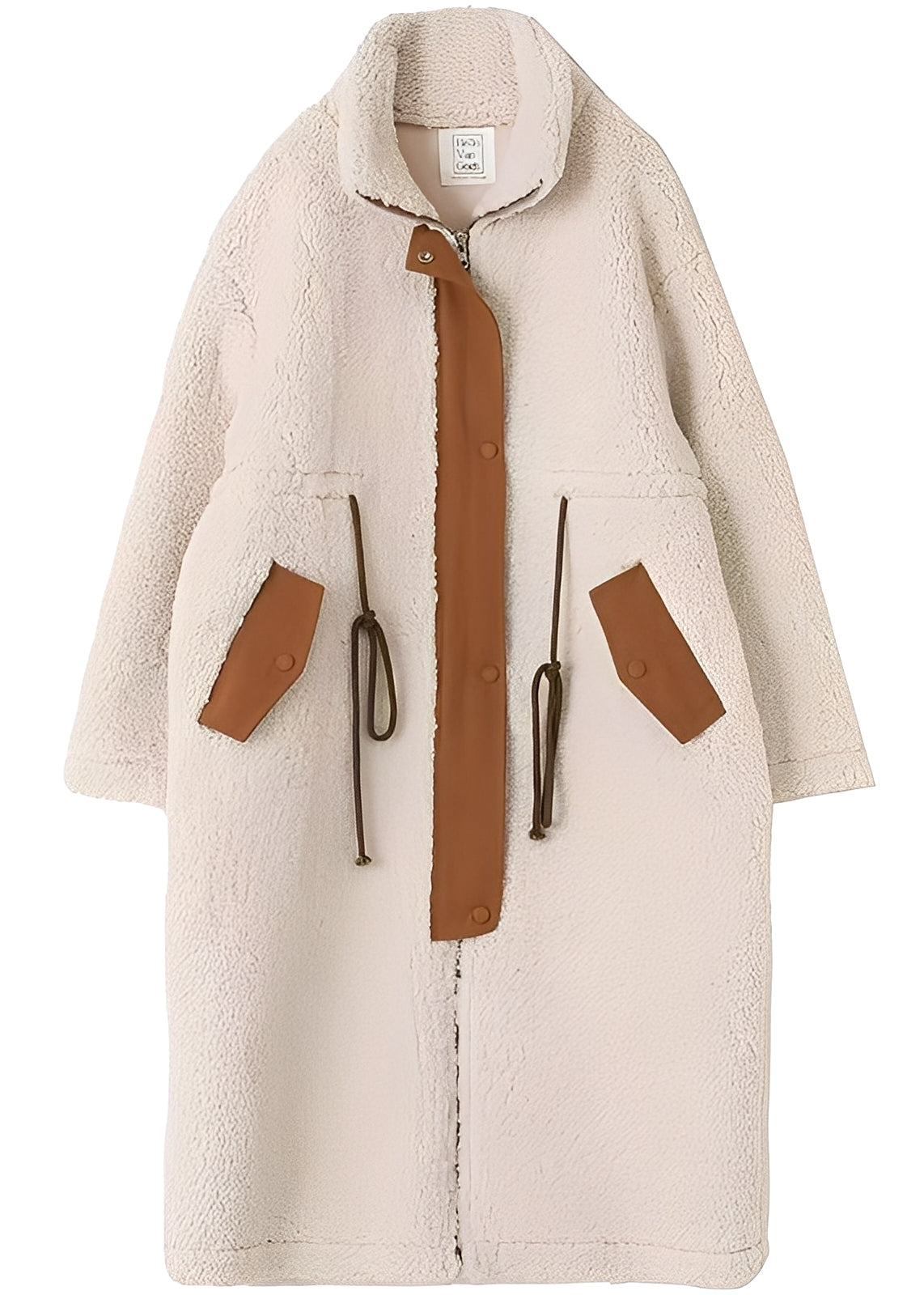 Noelene - Large manteau en laine chaude pour femmes