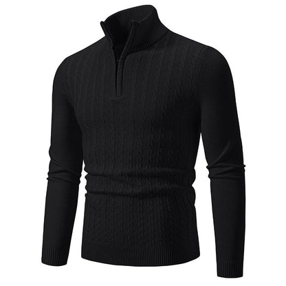 Derryl - Eleganter gestrickter Pullover mit Zopfmuster für Herren