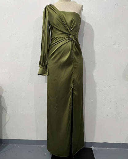 Jenna - Robe de soirée chic avec fente pour femmes