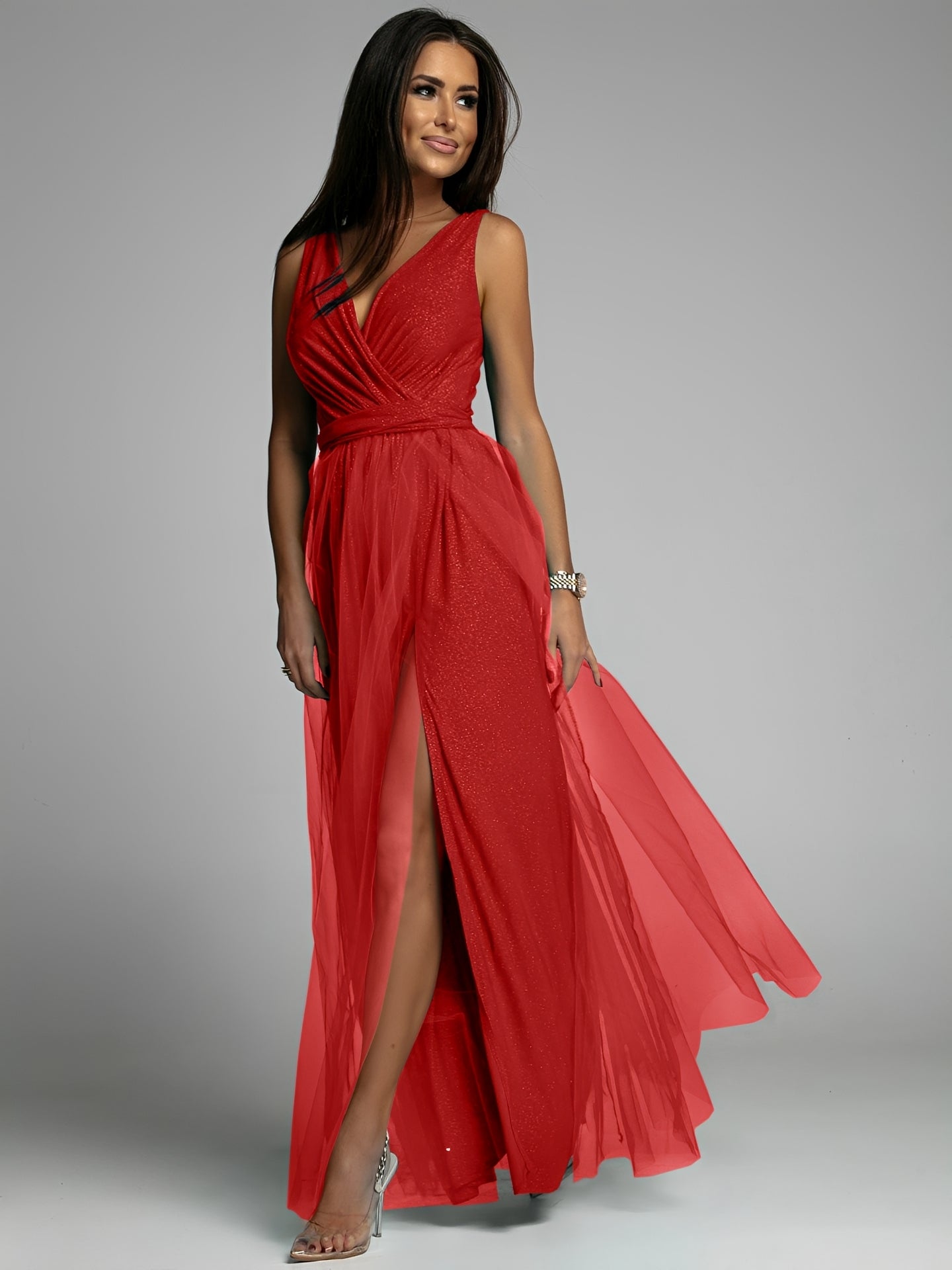 Rachael - Robe élégante sans manches pour femmes