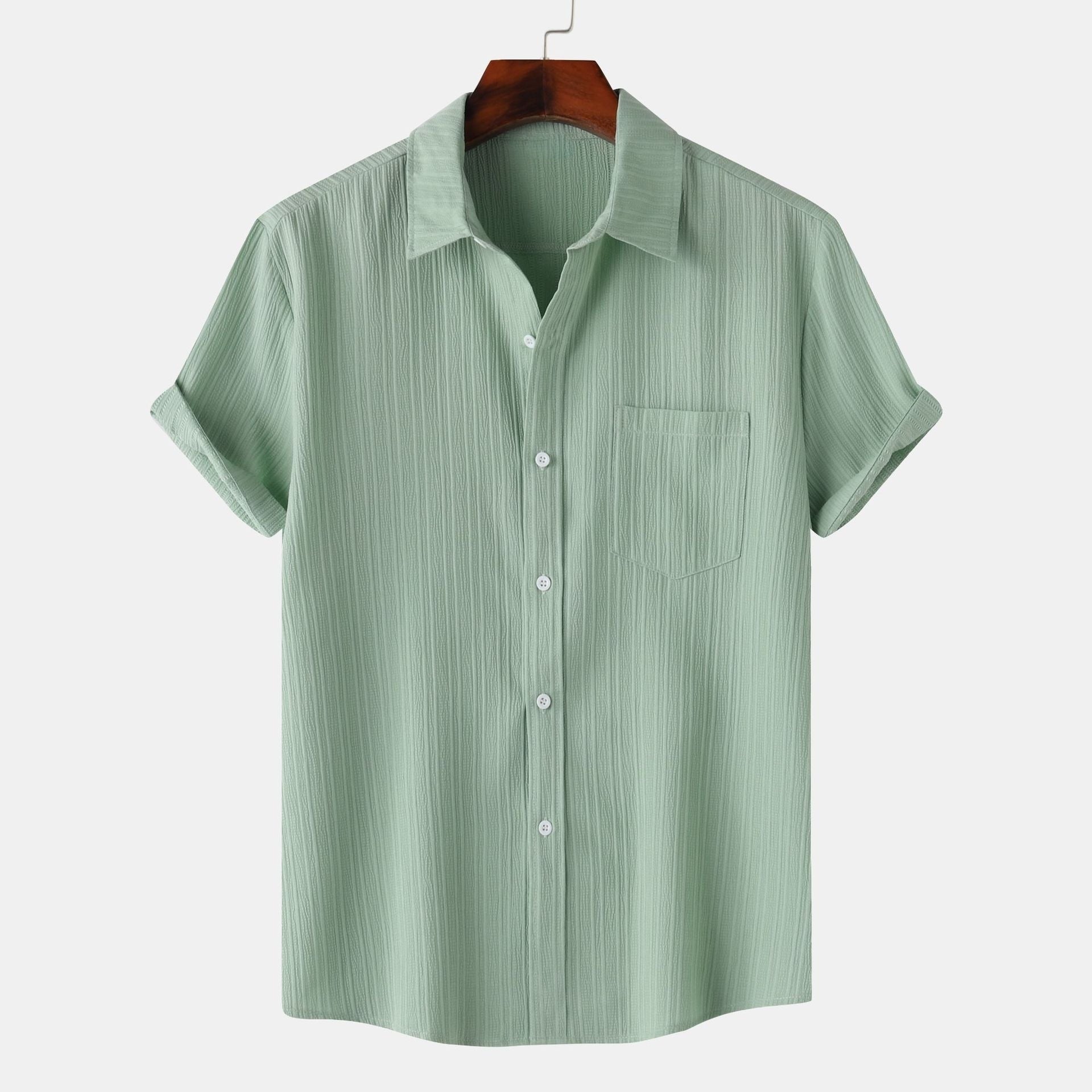 Jakub - Chemise Détendue à Manches Courtes